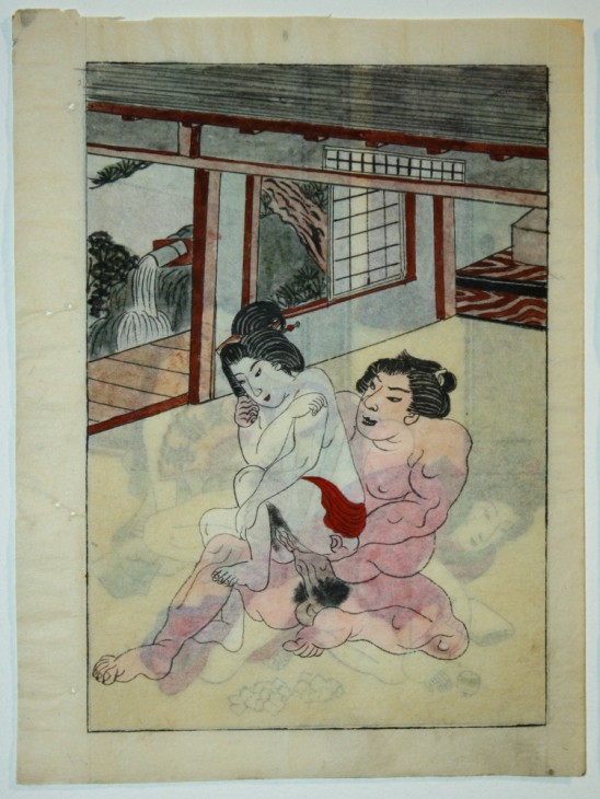 Japanische Shunga-Holzschnitte - [Art. D041] – 02