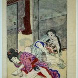 Japanische Shunga-Holzschnitte - [Art. D041]