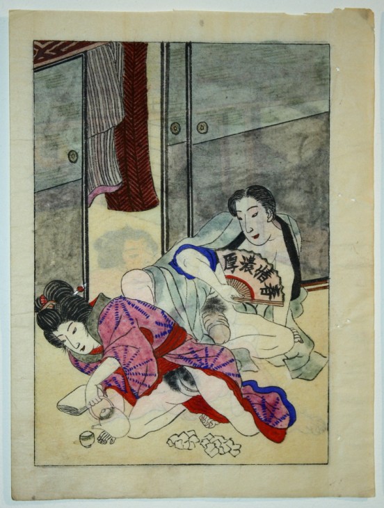 Japanische Shunga-Holzschnitte - [Art. D041] – 03
