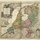 Belgii Pars Septentrionalis communi nomine Vulgo Hollandia ... (um 1705) - [Art. K005]