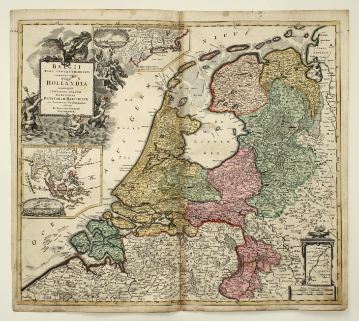 Belgii Pars Septentrionalis communi nomine Vulgo Hollandia ... (um 1705) - [Art. K005] – 01