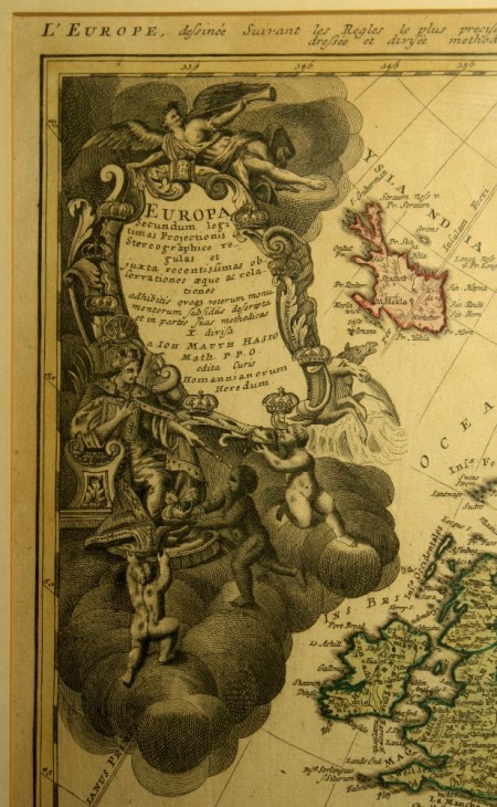 Europa Secundum legitimas Projectionis Stereographice … (1743) - [Art. K001] – 03