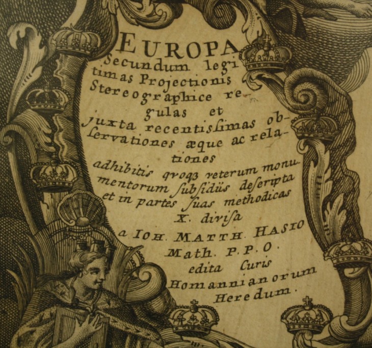 Europa Secundum legitimas Projectionis Stereographice … (1743) - [Art. K001] – 04