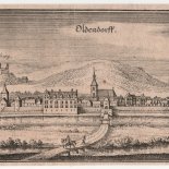 Matthäus Merian d.Ä. (1593-1650): Oldendorff (1647) (Hessisch Oldendorf, Landkreis Hameln-Pyrmont) - [Art. K019]