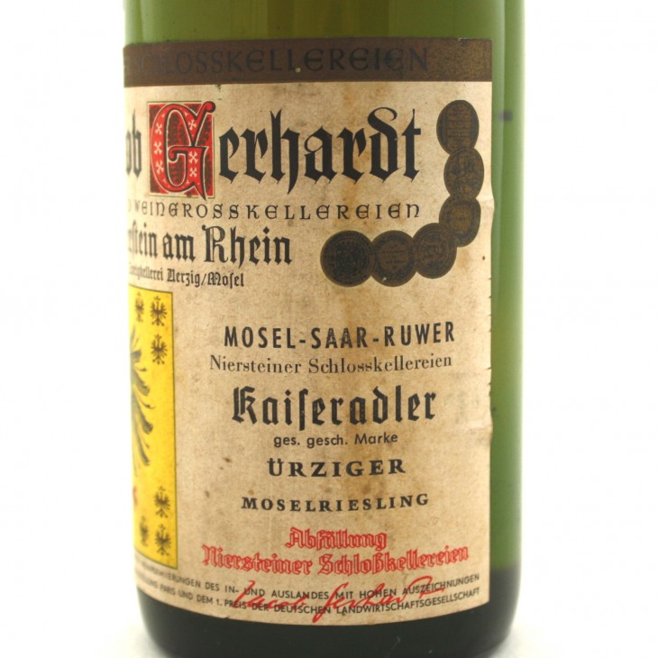1969er Kaiseradler (Mosel-Saar-Ruwer) - Ürziger Moselriesling - Jakob Gerhardt - [Art. W015] – 02